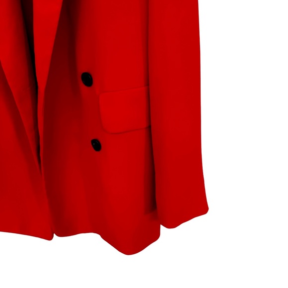 Aritzia Wilfred Cherrelle Relaxed Blazer Red XXS - Picture 5 of 9